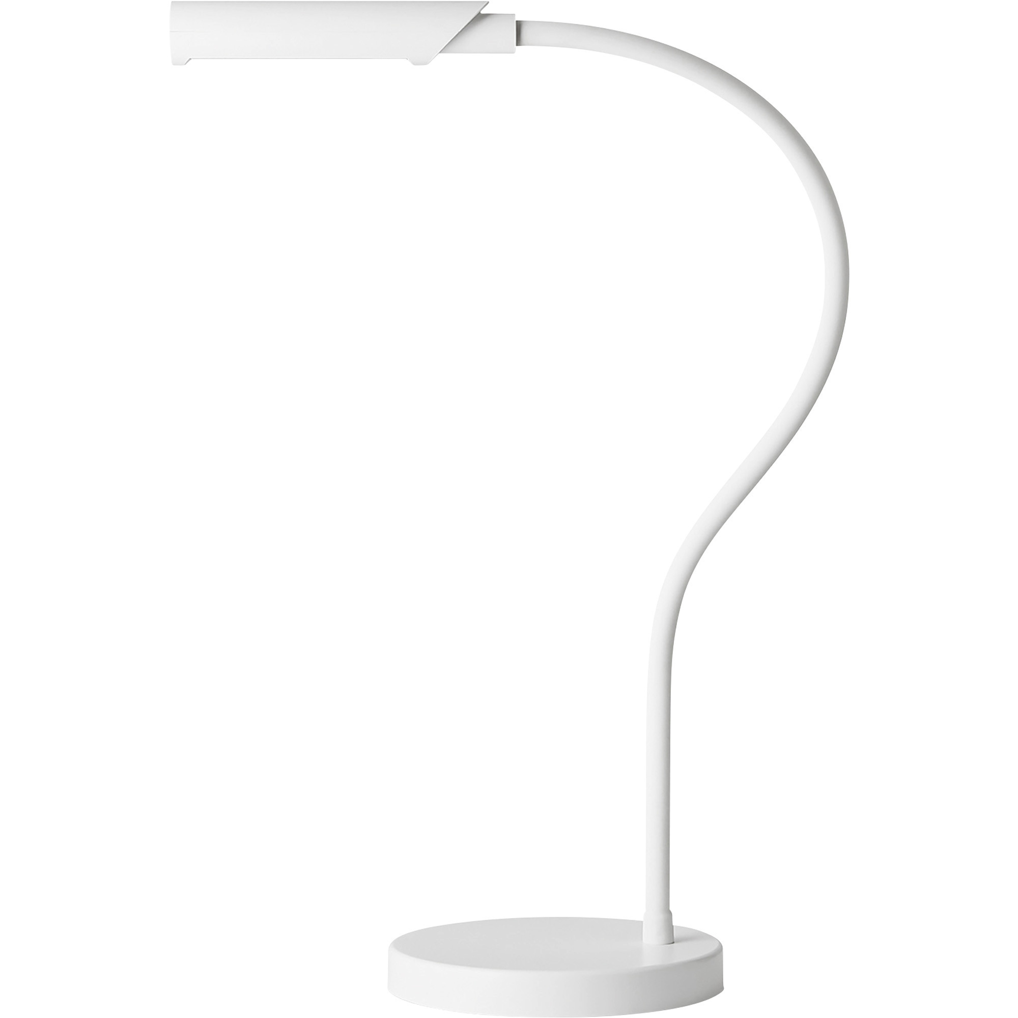 Reliable UberLight Flex Task Light with 7 3/4in. Base, White, Model# 4100TL